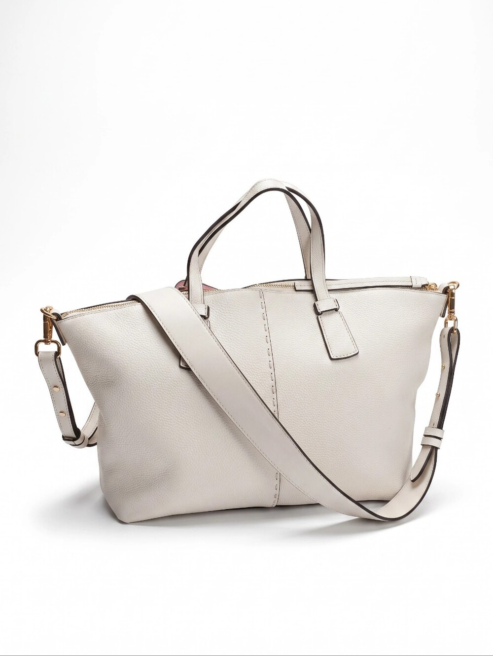 Tory Burch McGraw Top-Zip Satchel/Tote - Picture 3 of 8